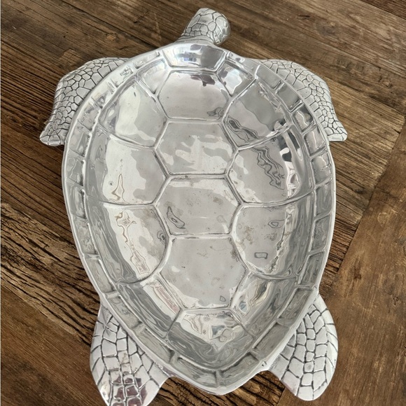 OCEAN Sea Turtle Large Bowl with Dust Bag - Picture 3 of 11